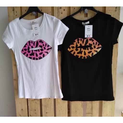Camiseta Lips Tallas S/M y M/L [0]
