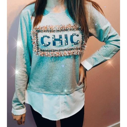 Sudadera Catrina Blanca Talla XL [3]