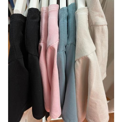 Camiseta Cala en Rosa y Beige [2]