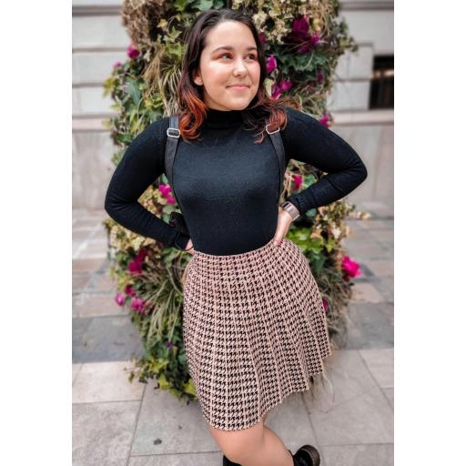 Falda Punto Pata Gallo [0]