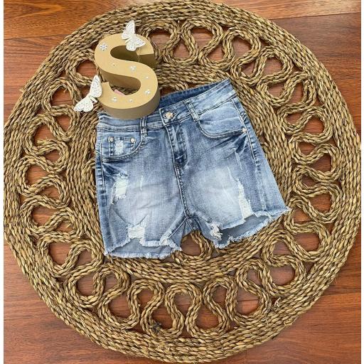 Short Push Up Rasgados Talla XL [0]