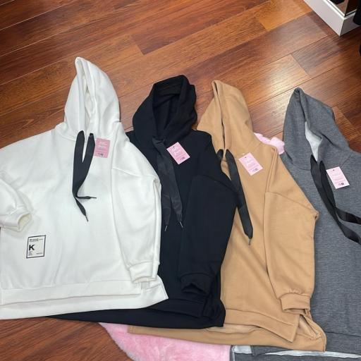 Sudadera Brand en Camel  [1]