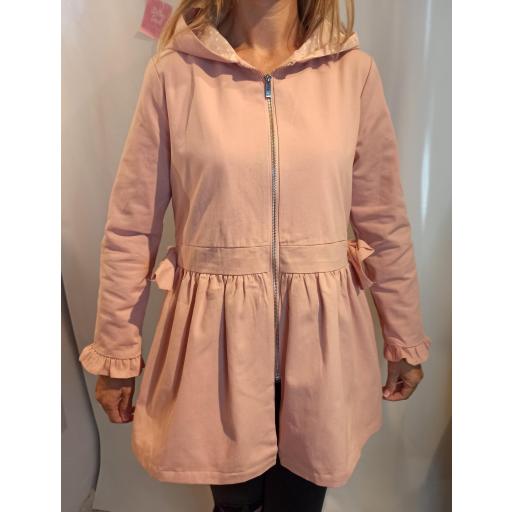 Puri Puritas Parka Lazos en Blanco en Talla L [0]