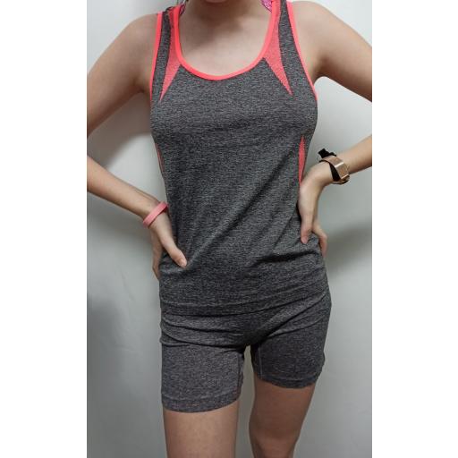 Conjuntos Sport Camiseta+Pantalón en Negro [1]