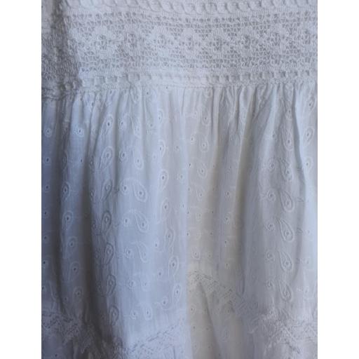 Vestido Tirantes Calado en Topos y Cachemir [3]