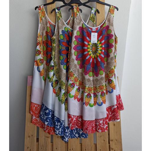 Vestido Mandala en Azul  [1]