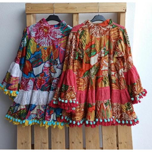 Camisa Boho en Ocre [3]