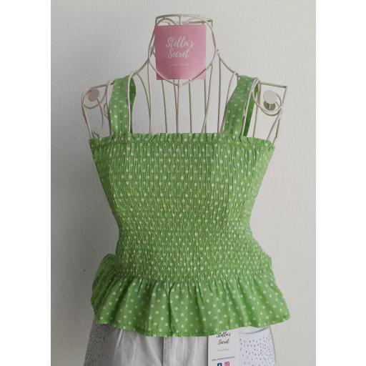 Top Lunares Verde [0]