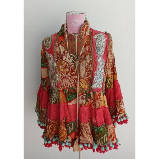 Camisa Boho en Ocre [0]