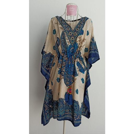 Kaftan en Azul y Morado [0]