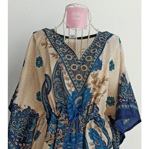 Kaftan en Azul y Morado [1]