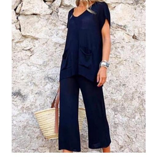Conjunto Jersey y Pantalón en Gris [1]
