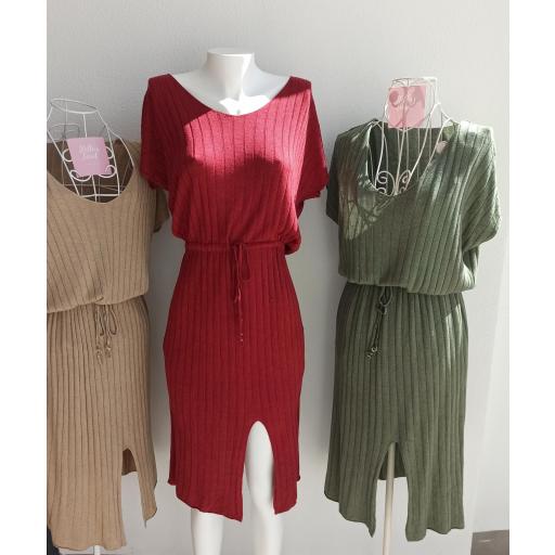 Vestido Alexia en Beige  [0]