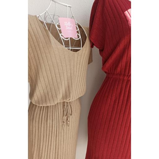 Vestido Alexia en Beige  [1]