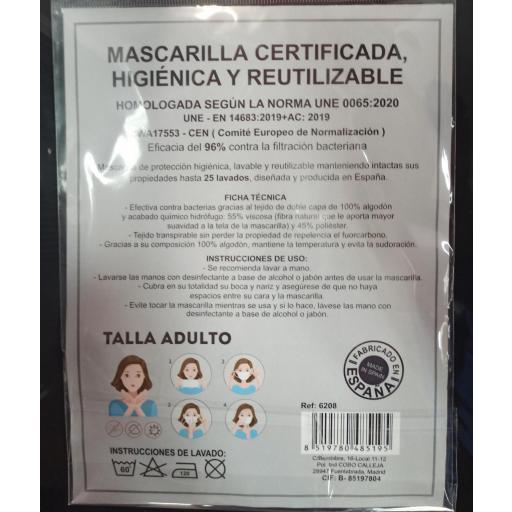 Mascarillas Topitos y Pata de Gallo [1]