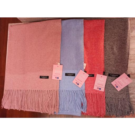 Pashmina Cashmere en Rojo [0]