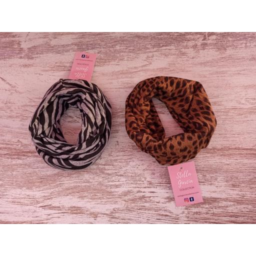 Cuello/ Bufanda en Animal Print [0]
