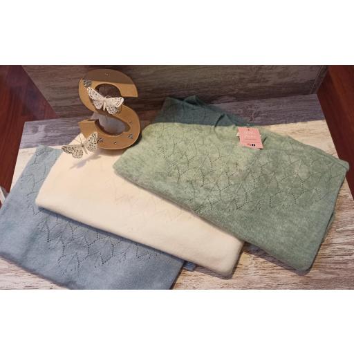Jersey Calado en Crudo y Verde [1]