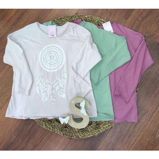 Camiseta Atrapasueños en Verde  [1]