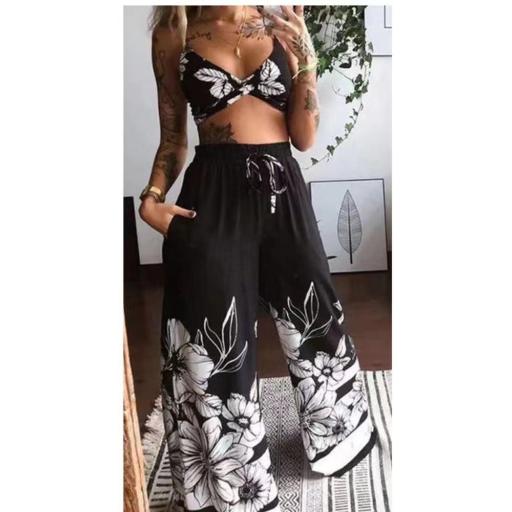 Conjunto Black Top y Pantalon  [0]