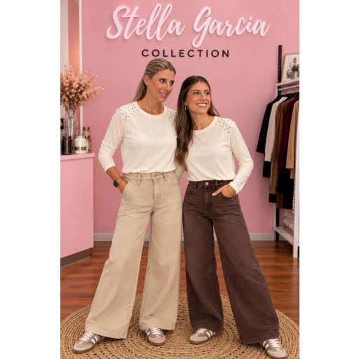 Vaquero Ancho de Mujer – Corte Wide Leg [0]