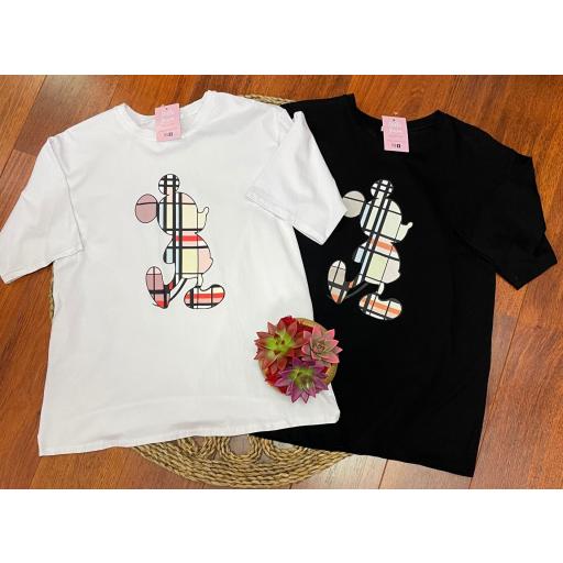 Camiseta Mouse en Blanco  [0]