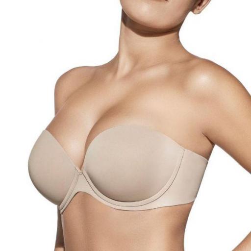 Sujetador sin tirantes, relleno push up, Tania de Selene [0]