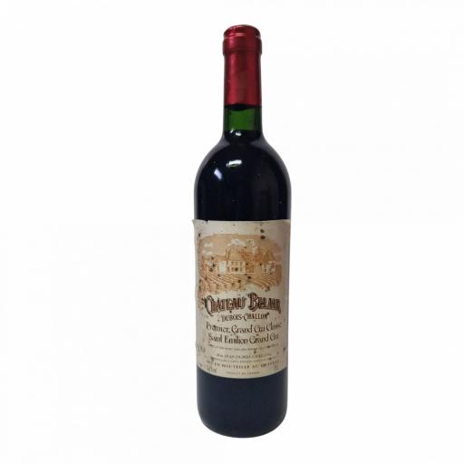 Château Belair Dubois-Challon Premier Grand Cru Classé 1995 (Etiqueta en mal estado)