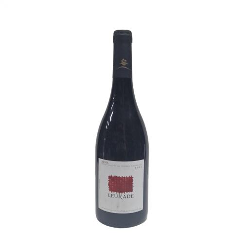 Leukade Crianza 2004 criado en barrica de Roble Americano