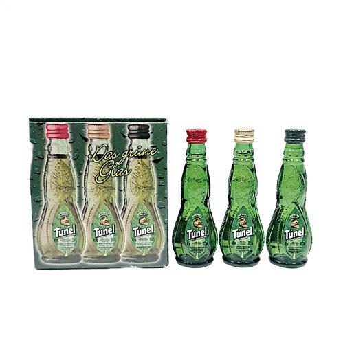 Licor de hierbas Tunel Pack de 3 miniaturas 40ml.