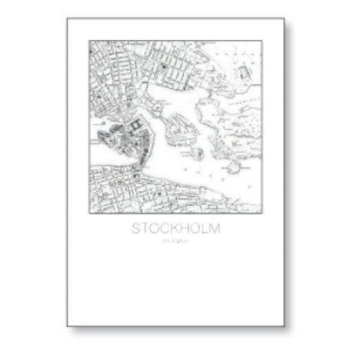 Cuadro STOCKHOLM MAP