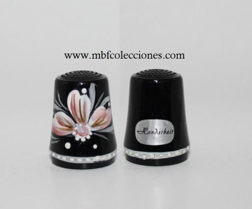 DEDAL HANDARBEIT NEGRO PINTADO A MANO ​RF. 09632