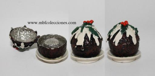 DEDAL PUDIN NAVIDAD METÁLICO RF. 09661 [0]