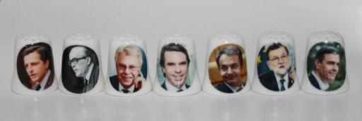 7 DEDALES PRESIDENTES DEL GOBIERNO ESPAÑA ​RF. 09681 [0]