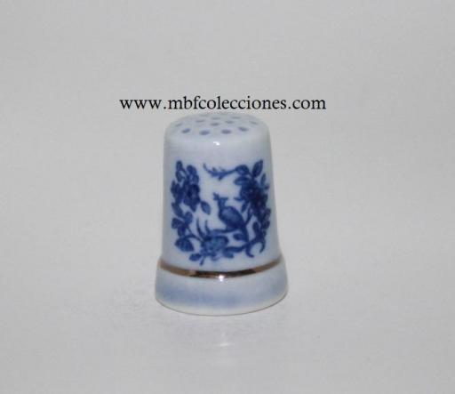 DEDAL AZUL CON PAVO REAL RF. 09707 [0]