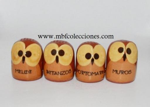 4 DEDALES GALLEGOS BÚHOS RF. 09811