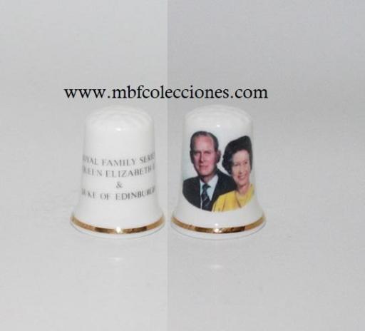 DEDAL REINA ELIZABETH II Y DUQUE EDINBURGH RF. 09814