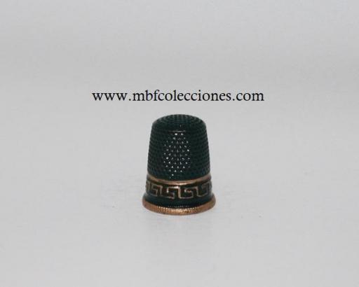 DEDAL PEQUEÑO AUSTRIACO VERDE OSCURO RF. 09826