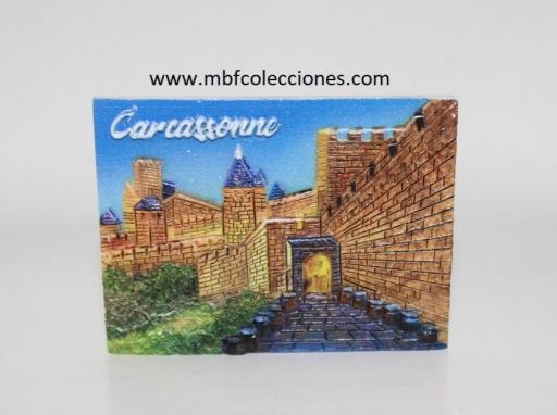 IMÁN RESINA CARCASSONNE ​RF. 08473 [0]