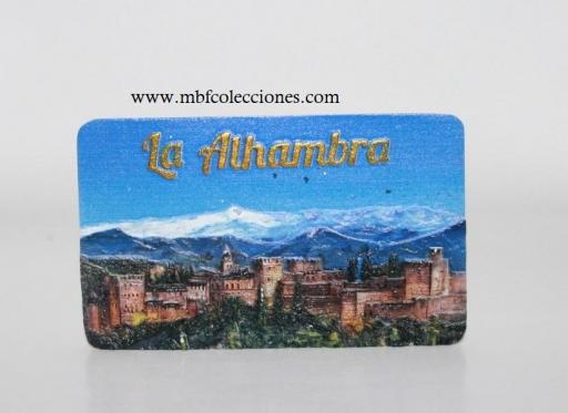 IMÁN RESINA LA  ALHAMBRA RF. 08449