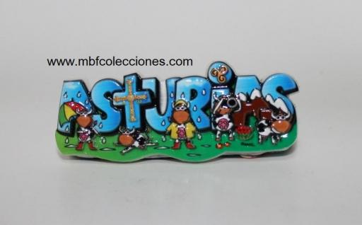 IMÁN PEQUEÑO ASTURIAS ​RF. 09111