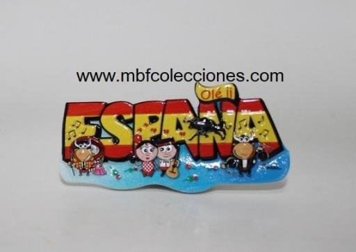 IMÁN ESPAÑA RESINA RF. 09145