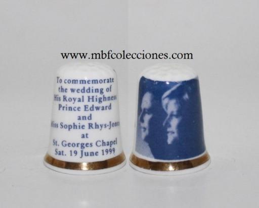 DEDAL PRINCIPE EDWARD Y SOPHIE RHYS-JONES ​RF. 10224