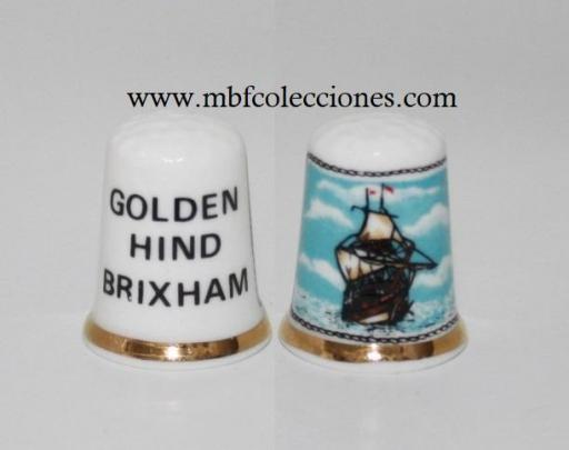 DEDAL GOLDEN HIND BRIXHAM RF. 10318