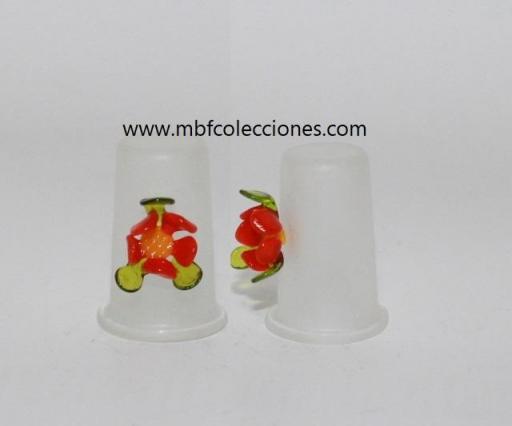 DEDAL CRISTAL CON FLOR RELIEVE RF. 09462 [0]
