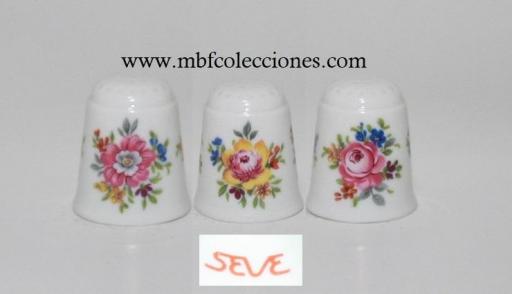 DEDAL SEVE CON TRES FLORES EN EL MISMO DEDAL ​RF. 09534 [0]