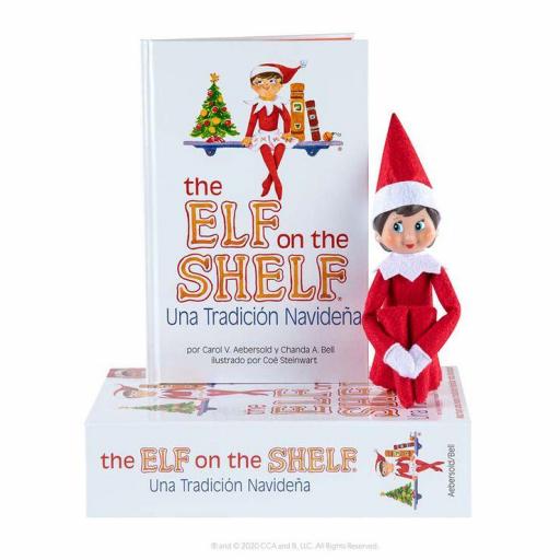 The elf on the shelf Cuento y Muñeco Elfo