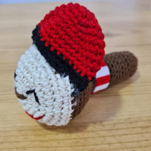 Sonajero en crochet de Tió de Nadal  [1]