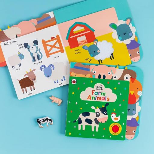 Baby Touch: Farm Animals: A touch-and-feel playbook  [1]