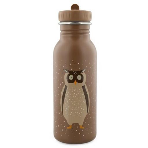 Botella de acero inoxidable Trixie Mr.Owl 500ml.